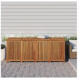  Vrtna kutija za pohranu 200x80x75 cm od masivnog drva bagrema | shoptok.hr