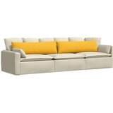  Jastučići za sofu 2 pcs Svijetlo žuta 145 x 40 cm | shoptok.hr