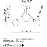 Opviq Orıon - 13956 gold chandelier | Eponuda.com