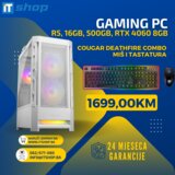  PC R5, 16GB 3200, 500GB SSD, RTX 4060, 720W | Eponuda.ba