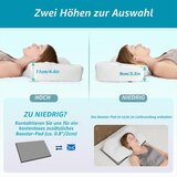HOMCA Ortopedski vzglavnik iz spominske pene nastavljiv 61x41cm | Shoptok.si