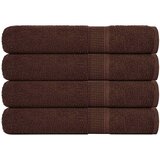  Ručnici FROGN 4 kom smeđi 100x200 cm 360 g/m² | shoptok.hr