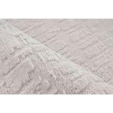 Kayoom RAVNO TKANA PREPROGA 160/230 cm tkano srebrne barve | Shoptok.si