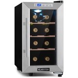 Klarstein Reserva 8 Uno, vinoteka, 23 litrov, 8 steklenic, 11 - 18 °C, 26 dB, nerjaveče jeklo Cene