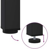  Stol za večeru u vrtu Prirodna i crna 196 x 100 5 x 75 cm - Prirodna i crna 196 x 100 5 x 75 cm | shoptok.hr