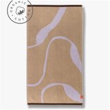 Mette Ditmer Denmark Svetlo vijolična/svetlo rjava brisača iz organskega bombaža 70x133 cm Nova Arte – | Shoptok.si