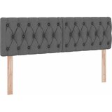  s madracem i skladištem Tamno siva 140 x 190 cm Baršun | shoptok.hr
