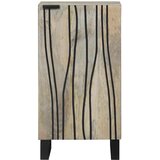  Komoda Bijelo 40 x 33 x 75 cm masivno drvo manga | shoptok.hr