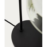 Kave Home Zelena/u tamnoj prirodnoj boji stolna lampa sa staklenim sjenilom (visina 55 cm) Silex – | shoptok.hr