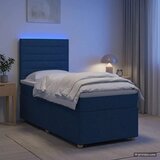  Boxspring krevet s madracem Plava 80 x 200 cm Tkanina - Plava 80 x 200 cm Dizajn linija | shoptok.hr