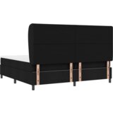 Box Spring krevet s madracem Crna 200x200 cm Tkanina | shoptok.hr
