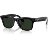 Ray-ban Meta Wayfarer (Gen 2) Shiny Black Transitions Graphite Green Large 155/53 RW4012 (601/1M53) cene