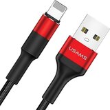 Usams PLETENICA KABEL U5 2A ZA LIGHTNING ZA IPHONE 1.2M RDEČ, (21980374) | Shoptok.si