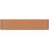  Dvignjena gredica Rjava 400 x 80 x 81 cm Jeklo, (5000287712) | Shoptok.si