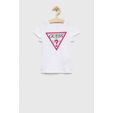Guess Otroška kratka majica bela barva | Shoptok.si