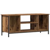 vidaXL Entertainment Centre Stari drvo Iverica, metal 102 x 35 x 45 cm | shoptok.hr