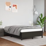 Maison Chic Posteljni okvir - Dvoposteljna postelja - Zakonska postelja brez vzmetnice črn 120x190 cm-J11636, (21763205) | Shoptok.si
