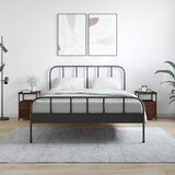  Noćni ormarići 2 kom boja smeđeg hrasta 34x35,5x50 cm drveni | shoptok.hr