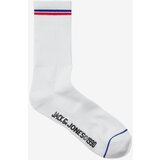 Jack & Jones muške čarape 12268551, 3 para, Bele