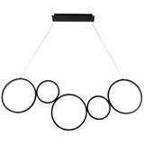 Brilagi LED luster na sajli ECHO LED/60W/230V 4000K 100 cm crna u