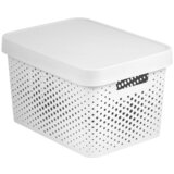 Curver INFINITY DOTS kutija 17L – bijela | shoptok.hr