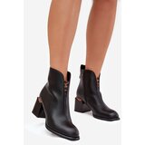 VINCEZA Leather Women's Ankle Boots | Shoptok.si