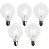 LUEDD Komplet 5 E27 zatemnitvenih LED žarnic G95 5W 450 lm 3000K Cene