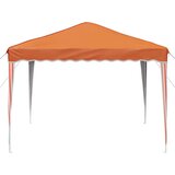  Rastezljivi šator za svadbe - šator za zabave Narančasta 288 x 288 x 245 cm - Narančasta Bez bočnog zida | shoptok.hr
