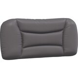 vidaXL Vzglavna stranica siva 80 cm umetno usnje, (21048553) Cene
