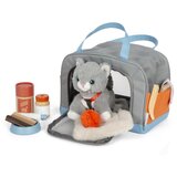 Small foot by Legler Small Foot Plush Cat Care Set Animals Pastel plišasta igrača 2y+ 1 kos | Shoptok.si