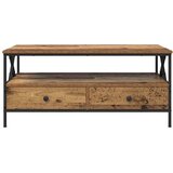  With Drawer Staro drvo 100 x 51 x 45 cm Konstruirano drvo | shoptok.hr