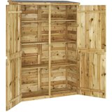  Kućica za alat 123 x 45 x 171 cm od impregnirane borovine | shoptok.hr