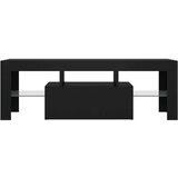 TV omarica z LED lučkami črna 120x35x40 cm, (20731931) | Shoptok.si