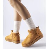 Gemre Caramel insulated short snow boots Guglielma | Shoptok.si