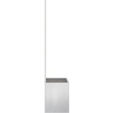 vidaXL Vrtno korito z dekorativno ploščo Srebrna 50 x 140 cm | Shoptok.si