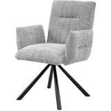 Hom`in NASLANJAČ, kovina, tekstil črna, svetlo siva | Shoptok.si