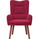  Fotelja Vinska crvena 63 x 67 x 94 cm Baršun | shoptok.hr