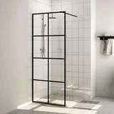 za tuširanje s prozirnim staklom ESG 80 x 195 cm crna