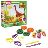 Sunman PLASTELIN SET DINOSAURUSI Cene