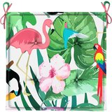  Jastučići za stolice 6 pcs Šareni 50 x 50 x 4 cm Oxford tkanina | Eponuda.com