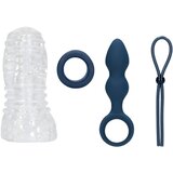 Loveline (S)explore - set seksualnih igračaka za muškarce - 4 dijela (plavi) | shoptok.hr