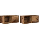 vidaXL TV ormarići 2 kom staro drvo 60x31x25,5 cm konstruirano drvo | shoptok.hr