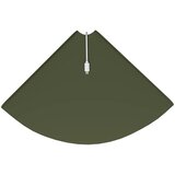  Lebdeća polica s policom 2 pcs Maslinasto zelena 30 x 30 x 2 cm | shoptok.hr
