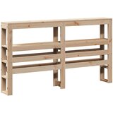 vidaXL Vzglavje s policami 120 cm trdna borovina, (21290870) Cene
