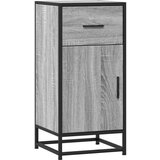 Maison Chic Komoda - Predalnik siva sonoma 35,5x35x76 cm inženirski les in kovina, (21720072) | Shoptok.si