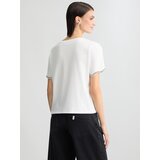 Liu Jo Majica zlatna / bijela | shoptok.hr