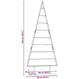 vidaXL Kovinsko božično drevesce z stojalom Črna 180 cm Jeklo | Shoptok.si