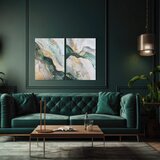 Styler Slike s ručno oslikanim elementima u setu od 2 kom 50x70 cm Aventurin – | shoptok.hr