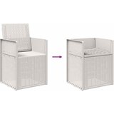  Vrtne stolice za blagovanje 2 pcs Bijela PP | shoptok.hr