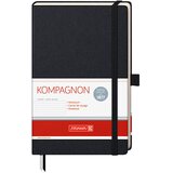  NOTES A5 CRTE 96L 80G ŠAMOA S GUMICOM KOMPAGNON BRUNNEN 10-55227 05 CRNI | shoptok.hr